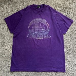 Vintage 1980s St. Louis Steam Boat Single Stitched Shirt